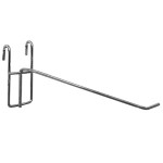 Крючок для решетки с планкой L 100mm д.5мм Планка(62*24*1.8), ( 001 )